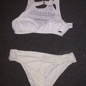 White bikini set Roxy